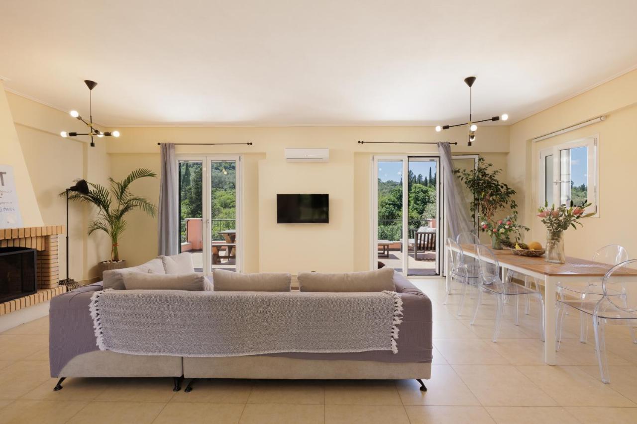 Ágios Ioánnis Luxury Villa Perla מראה חיצוני תמונה